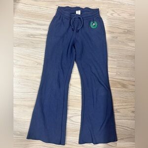 PINK Victoria's Secret Navy Flare Joggers